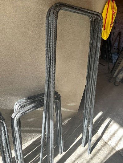 corte dobra fabricação de armaduras